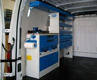 établi pour fourgon sur Movano aménagé à Genève